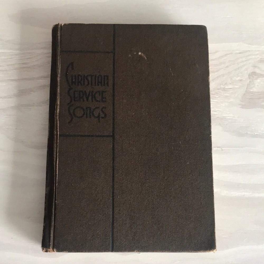 Vintage‎ Christian Service Songs Book